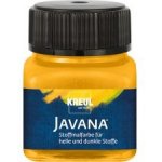Barva na světlý a tmavý textil Javana 20 ml zlatožlutá – Zboží Dáma