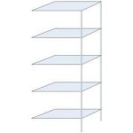 Regál Taranis 200 x 75 x 40 cm 5 polic – Sleviste.cz