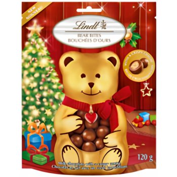 Lindt Bear Bites čokoládové křupavé kuličky 120 g