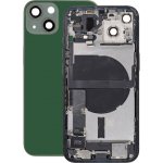 Kryt Apple iPhone 13 - Zadní Housing s Malými Díly (Green), Green – Zboží Živě