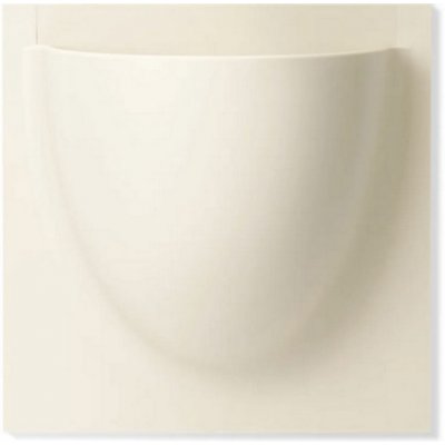 Nástěnný květináč VertiPlants Oyster White 15 cm Verti Copenhagen – Hledejceny.cz