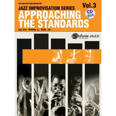 APPROACHING THE STANDARDS 3 + CD rytmická sekce klavír, basa, bicí – Zboží Dáma
