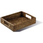 Sambonet Ratanový servírovací podnos kolekce Radici 32,5x26,5 cm medově hnědá 58233-05 – Hledejceny.cz