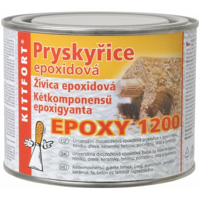 Kittfort Epoxy 1200 dvousložková epoxidová pryskyřice 400 g – Hledejceny.cz