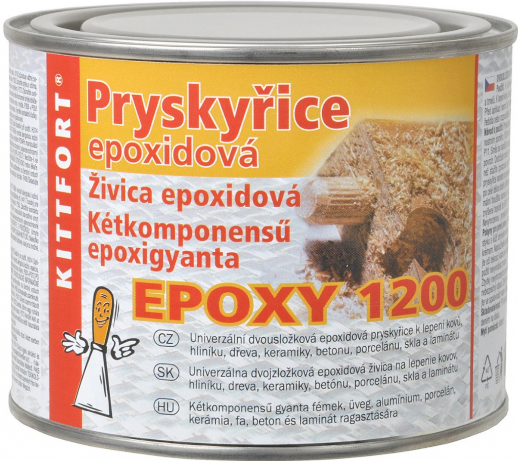 KITTFORT Epoxy 1200 dvousložková epoxidová pryskyřice 400g