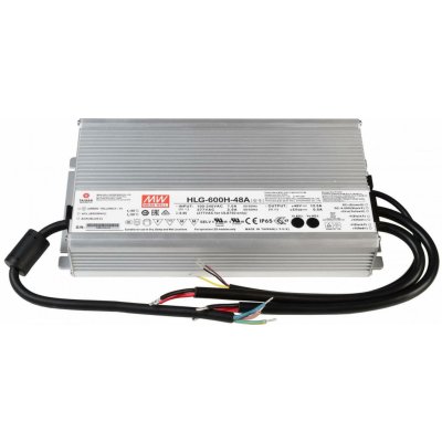 Meanwell napájení CV. HLG-600H-48A konstantní napětí 0-12500 mA IP67 48V DC 600,00 W 872125 – Zboží Mobilmania