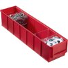 Úložný box Allit 456541 skladový box 91 x 400 x 81 mm červená 1 ks