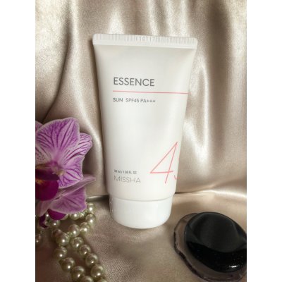 Missha All-Around Safe Block Essence Sun (SPF45/PA+++) hydratační pleťový krém s faktorem SPF45/PA+++ 50 ml – Zboží Dáma