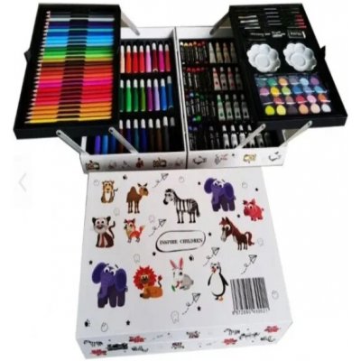 Maaleo Malířská sada malování v duralovém kufříku 145 ks ZOO – Zboží Mobilmania