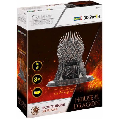 Revell 3D Puzzle House of the Dragon - Iron Throne 39 ks – Hledejceny.cz
