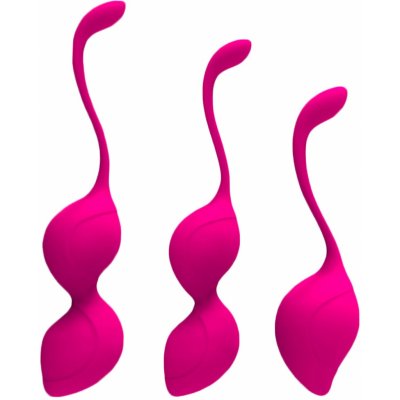 SuperLove Love Balls Pelvic Floor Training Balls Pink – Zboží Dáma