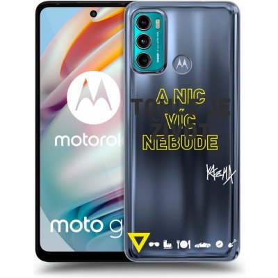 Pouzdro Picasee silikonové Motorola Moto G60 - Kazma - TOHLE JE ŽIVOT A NIC VÍC NEBUDE čiré – Zboží Mobilmania
