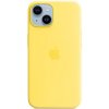 Pouzdro a kryt na mobilní telefon Apple Pouzdro iPhone 14 Silicone Case with MagSafe - C.Yellow