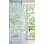 HOTOVÁ ZÁCLONA ANIKA 140 X 250 CM TYRKYSOVÝ – Hledejceny.cz