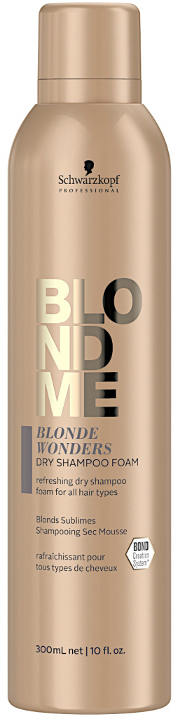 Schwarzkopf Professional Blondme Blonde Wonders pěnový suchý šampon 300 ml  od 309 Kč - Heureka.cz