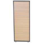 ROJAPLAST Horizontální panel k zastínění pro bioklimatické pergoly se sklápěcími lamelami - WOOD, více velikostí na výběr Rozměr: 1 m – Zboží Dáma