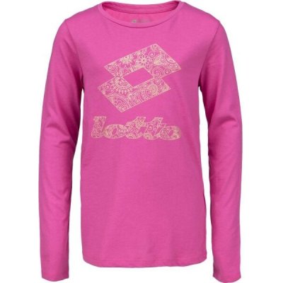 Lotto Smart III Long Sleeve Tee dívčí tričko s dlouhým rukávem růžová