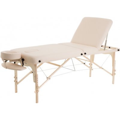 Fabulo USA Dřevěný masážní stůl Fabulo guru Plus Set 192 x 76 cm 8 barev Barva: krémová 192 x 76 cm 21,1 kg 2 barvy – Sleviste.cz