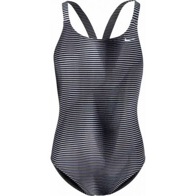 Nike SHIFT dámské jednodílné plavky tmavě šedé