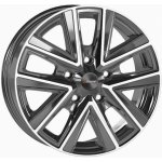 MILLE MIGLIA MMRX3 6,5x16 5x118 ET68 grey polished – Hledejceny.cz