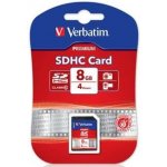 Verbatim SDHC 8 GB Class 10 43961 – Hledejceny.cz