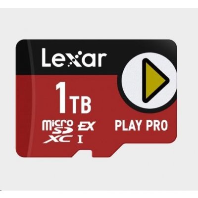 Lexar 1TB PLAY PRO microSDXC LMSXPS0001T-BNNNG – Zboží Živě