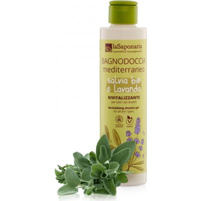 laSaponaria Středomořský sprchový gel BIO 200 ml – Zboží Mobilmania