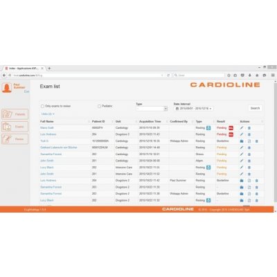 ECG WebApp Holter pro 1-5 zařízení – Sleviste.cz