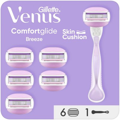 Gillette Venus ComfortGlide Breeze 6 ks – Zbozi.Blesk.cz