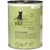 Konzerva pro kočky Catz Finefood Losos & drůbeží 24 x 400 g