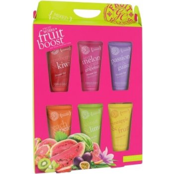 Grace Cole Fruit Works Fruit Boost sprchový gel 6 x 50 ml dárková sada