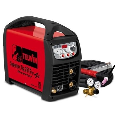 Telwin TIG Superior TIG 251 DC - HF/LIFT/VRD – Zboží Mobilmania