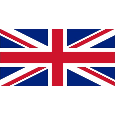 Samolepka - vlajka Velká Británie - 6 x 4 cm – Zboží Dáma