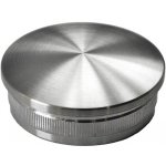 Ukončení na trubku ø 48.3mm, broušená nerez K320 / AISI304 – Sleviste.cz
