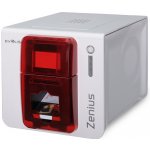 Evolis Zenius Classic, single sided, 12 dots/mm (300 dpi), USB, RED (ZN1U0000RS) – Zbozi.Blesk.cz