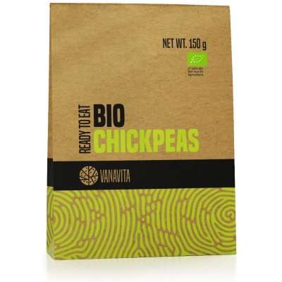 VanaVita BIO Cizrna Ready to eat 150 g – Zboží Dáma