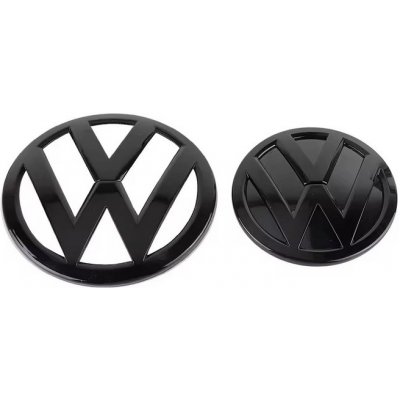 VW znak T6 177+130mm black - set 2 kusy – Sleviste.cz