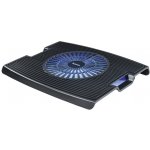 HAMA chladicí stojan Wawe Chladicí podložka, pod notebook, do 15,6", 150mm ventilátor, LED podsvícení, USB napájení, černá 53049 – Zbozi.Blesk.cz