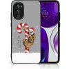 Pouzdro a kryt na mobilní telefon Motorola PROTEMIO MY ART obal s vánočním designem Motorola Moto G62 5G CANDY (076) 68815