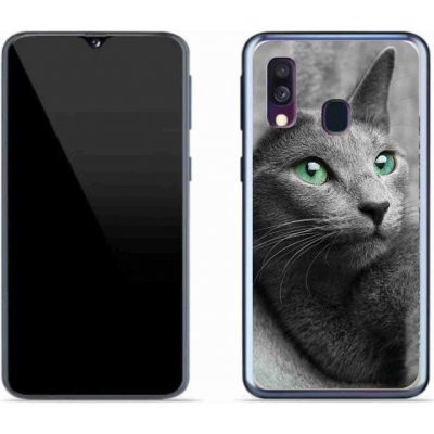 Pouzdro mmCase gelové Samsung Galaxy A40 - kočka 2 – Zbozi.Blesk.cz