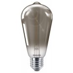 Philips 11W E27 818 ST64 SMOKY ND RF 1800K 100Lm LED žárovka Classic – Hledejceny.cz