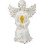 Haushalt international Solární soška anděla se světelným křížem – Sleviste.cz