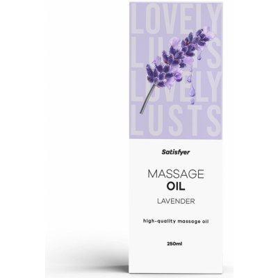 Satisfyer Massage Oil Lavender 250 ml – Hledejceny.cz