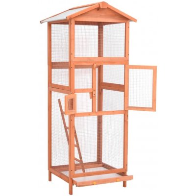 vidaXL klec 68 x 62 x 166 cm masivní jedle – Zboží Mobilmania