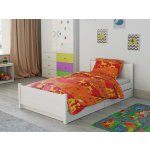 Textilomanie Bavlněné povlečení Žirafa oranžová 45 x 60 cm 90 x 135 cm – Zboží Dáma