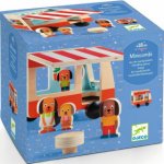 Djeco Dřevěný multivan s medvídky – Zboží Dáma