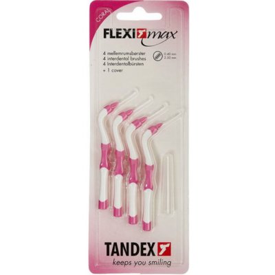 Tandex Flexi Max 0,7 Coral mezizubní kartáček 4 ks – Hledejceny.cz