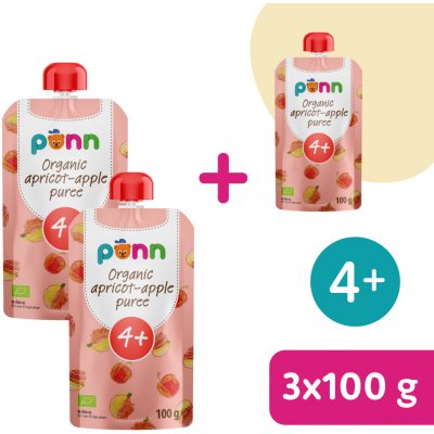 Salvest Põnn BIO meruňka s jablkem 100 g – Hledejceny.cz