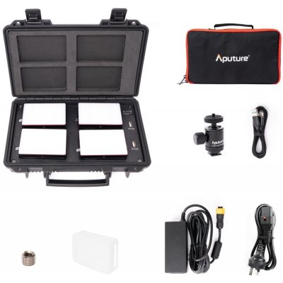 APUTURE MC 4-Light Travel kit – Zboží Mobilmania