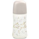 Suavinex Gold kojenecká láhev fyziologická savička Gold Cream 270ml – Zboží Dáma